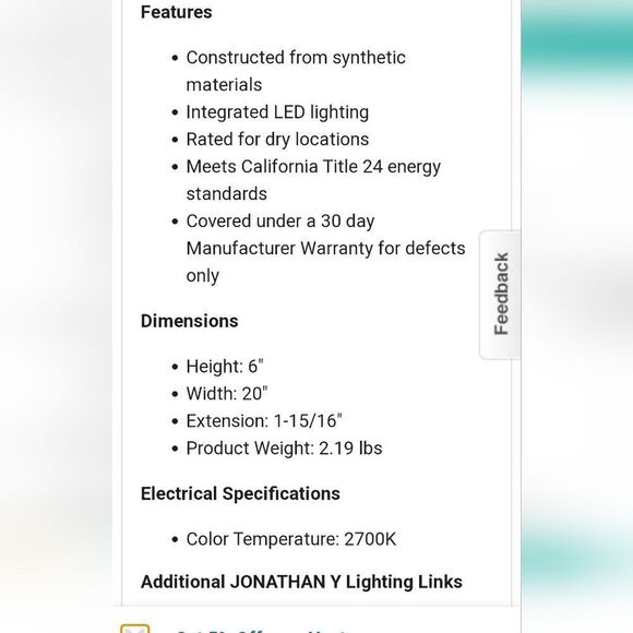 Jonathan Y Lighting Hello Gorgeous Collection - Picture 7 of 12